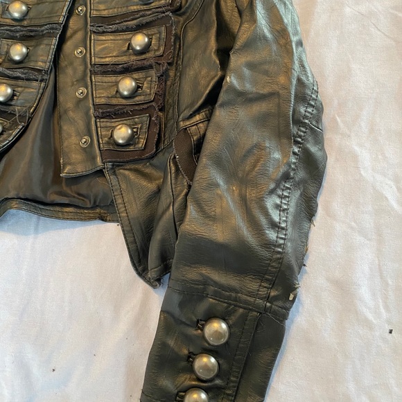 VINTAGE 2004 JOUJOU TODDLERS LEATHER JACKET - Picture 11 of 13
